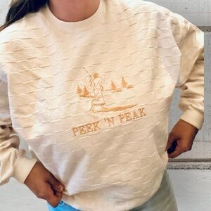 Vintage Cross Creek Golf Oversized Sweater - Women's Medium